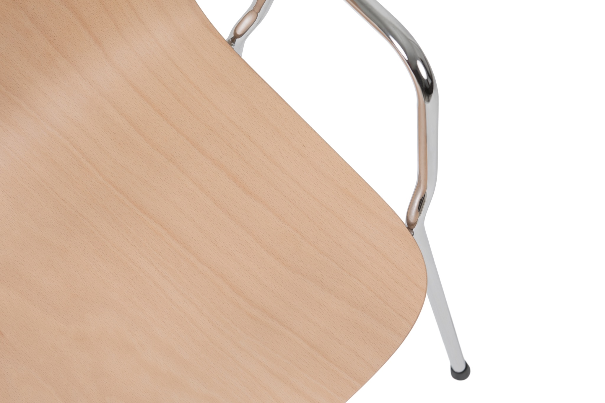 Touchwood Armchair, Beech / Chrome, Art. no. 20140 (image 5)