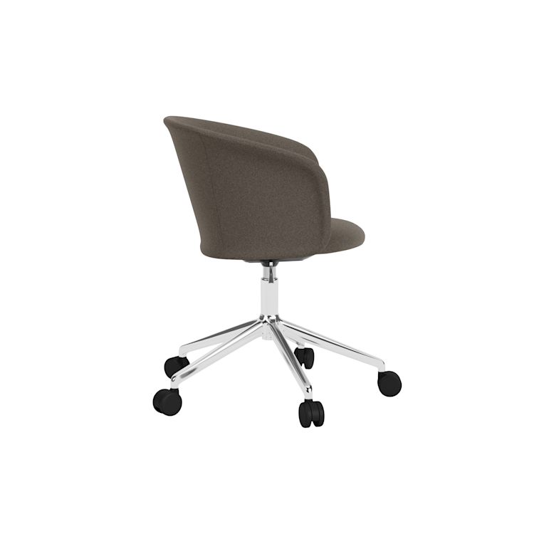 Kendo Swivel Chair 5-star Castors, Cura 61169/Polished, Art. no. 31975 (image 4)