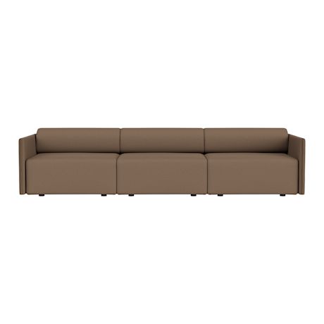 Palo Block 3-seater Sofa Low Back, Autumn 361