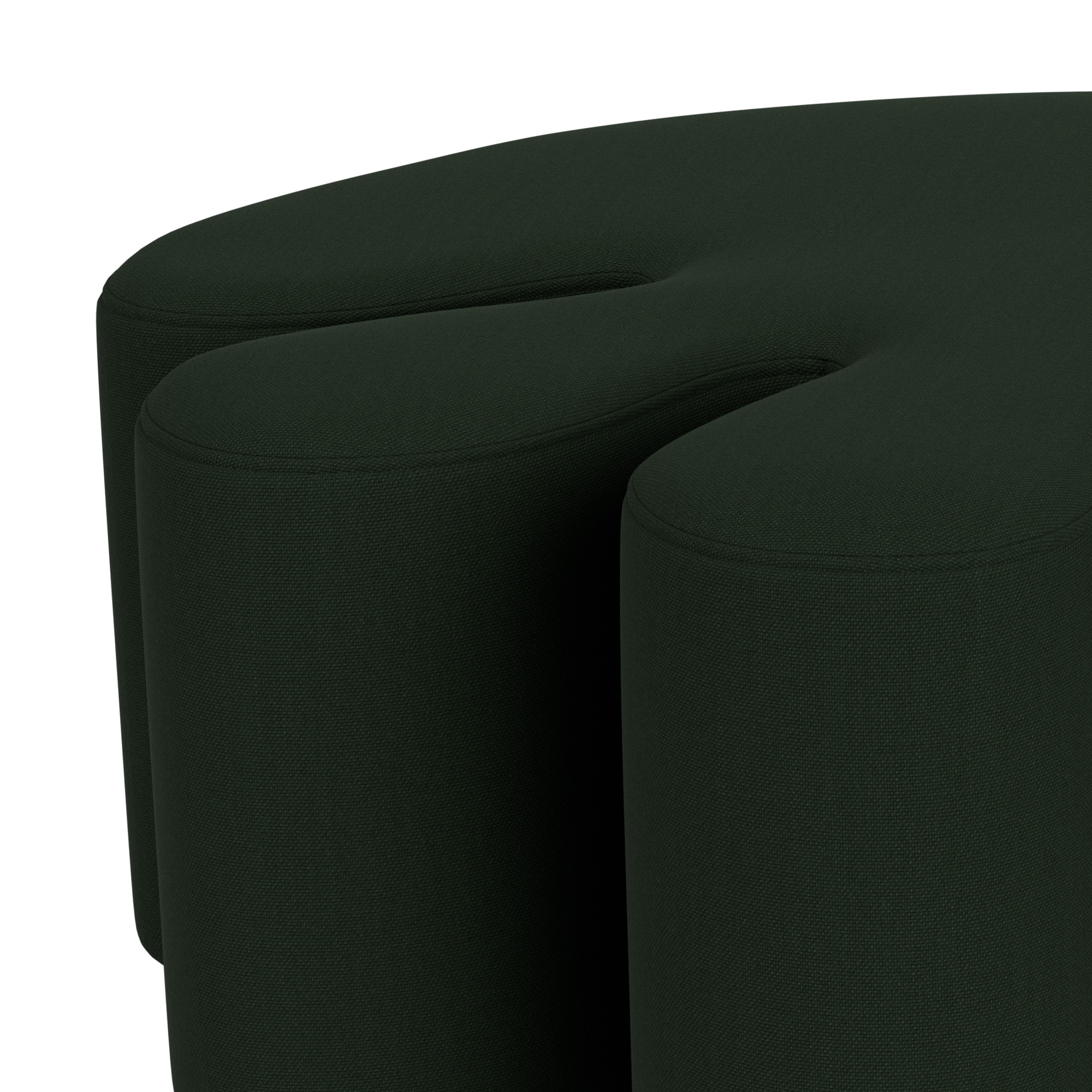 Palma Pouf Large, Steelcut 3 0975 (UK)