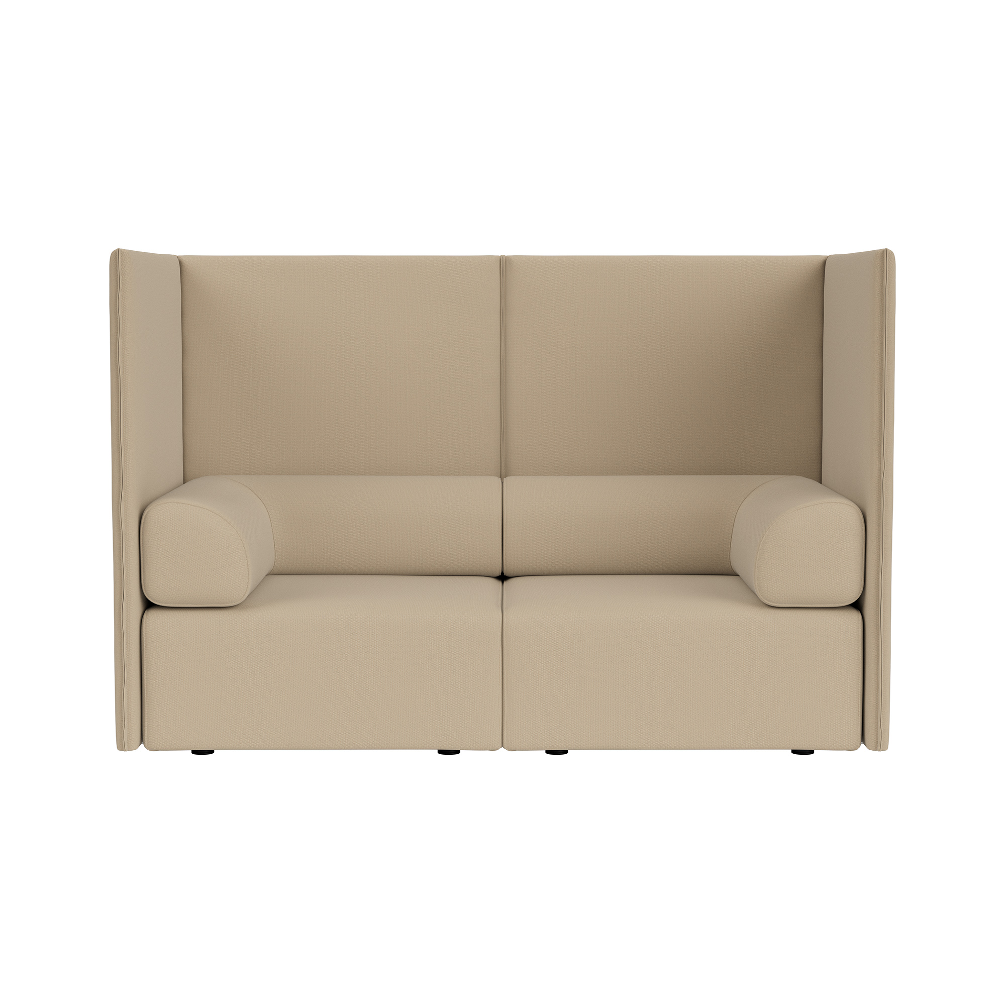 Palo Block 2-seater Sofa High Back with Armrests, Autumn 221, Art. no. 94581 (image 2)