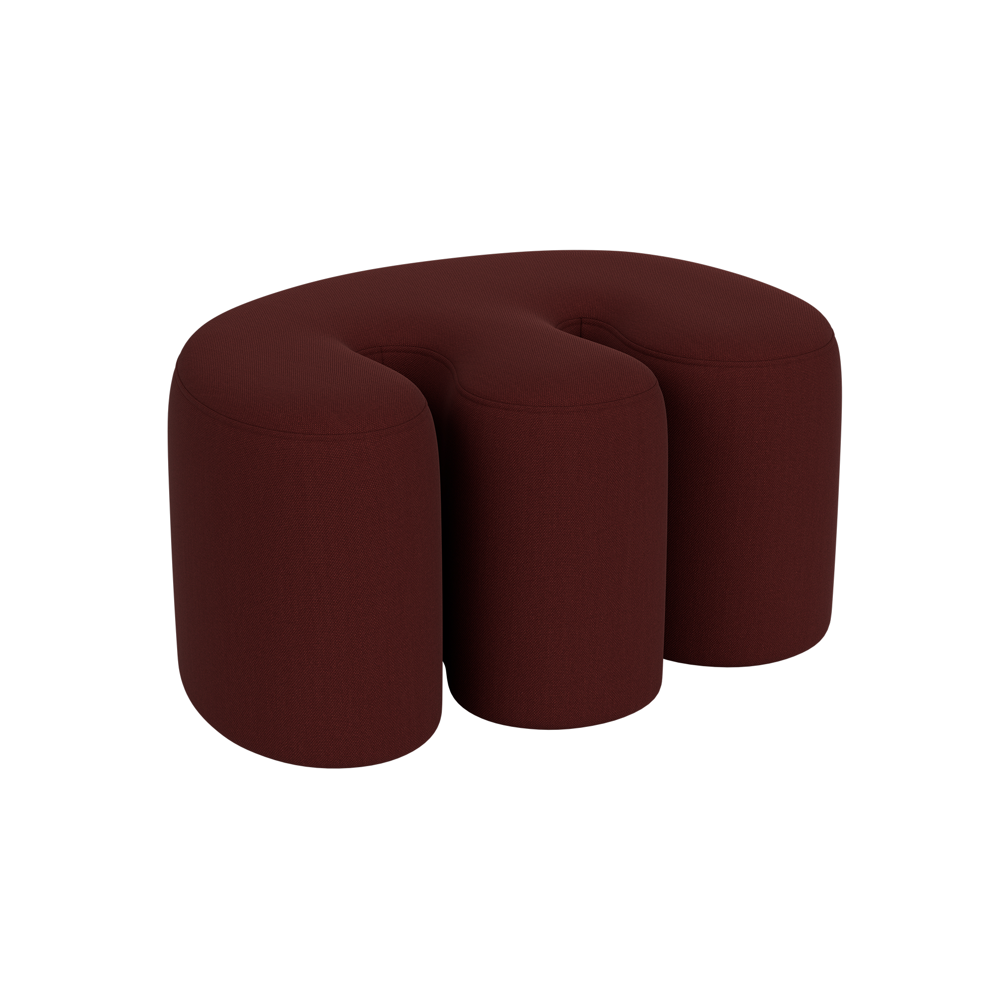 Palma Pouf Medium, Steelcut 3 0655 (UK), Art. no. 95940 (image 3)