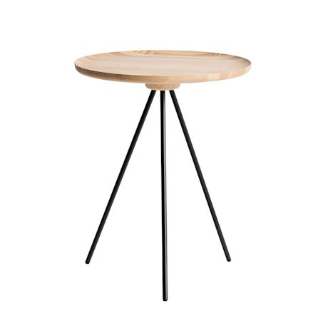 Key Side Table, Ash/Black