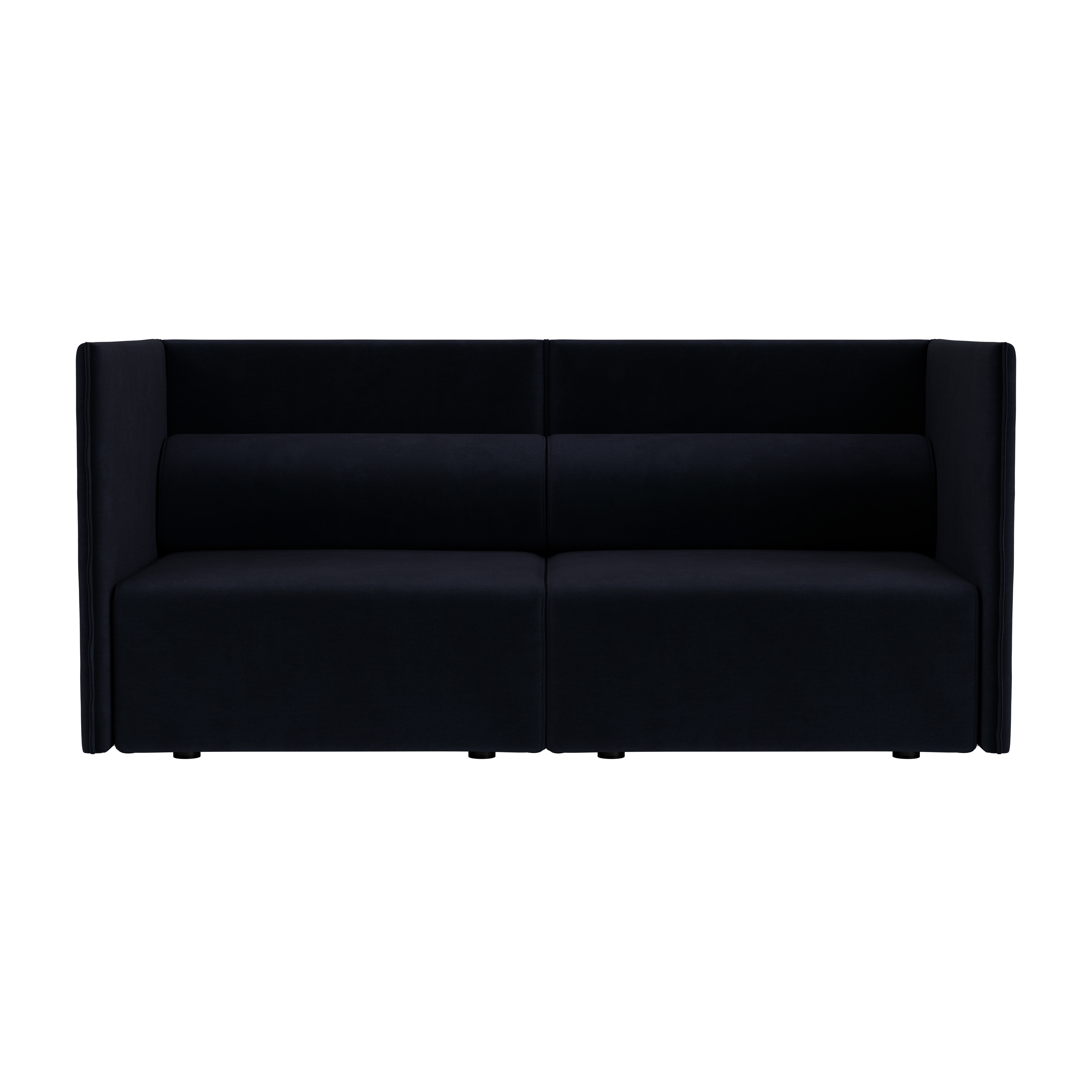 Palo Block 2-seater Sofa Medium Back, Velluto Coex VL30 (UK), Art. no. 31941 (image 2)