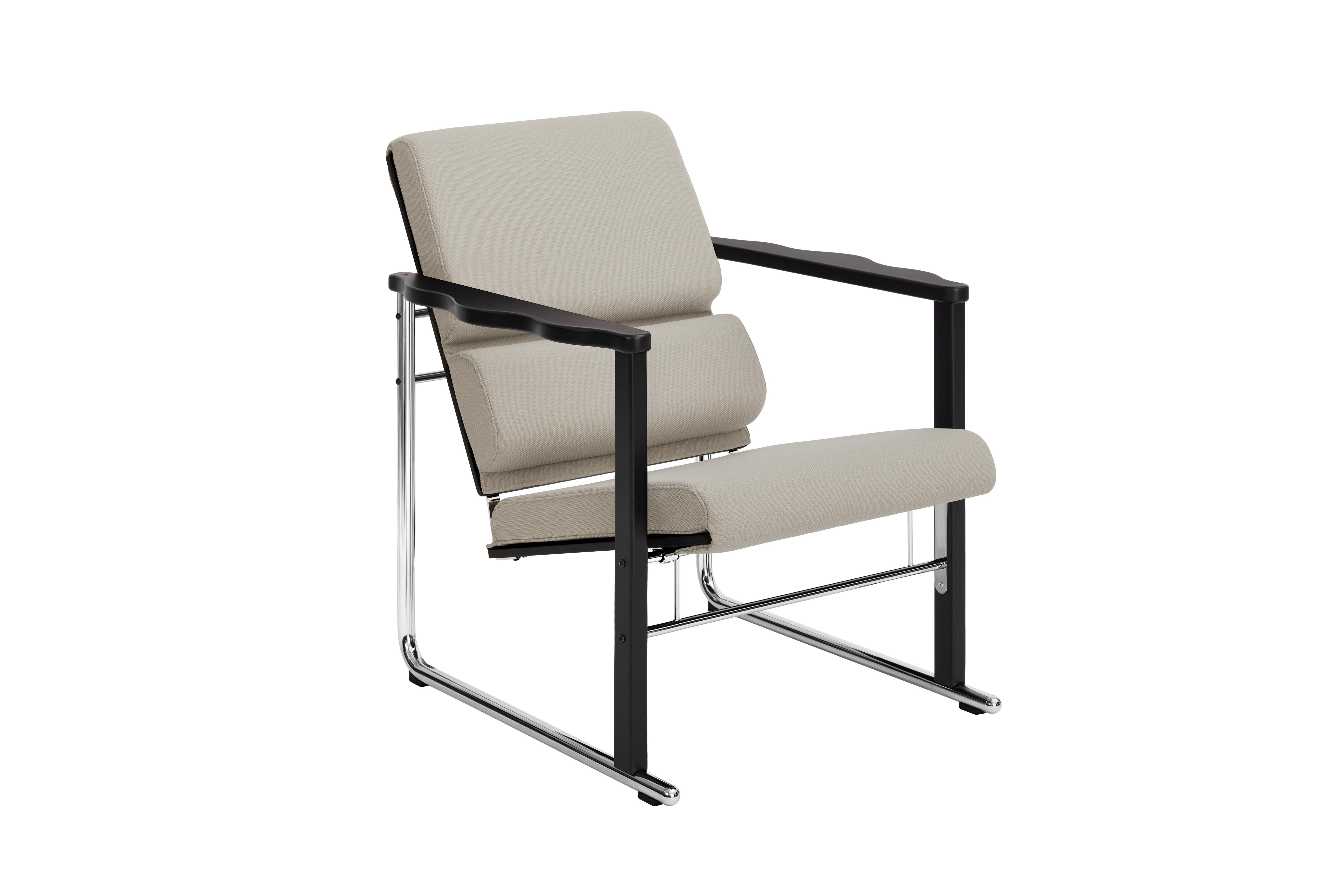 Experiment Lounge Chair, 502 / Black / Light Beige, Art. no. 30941 (image 1)