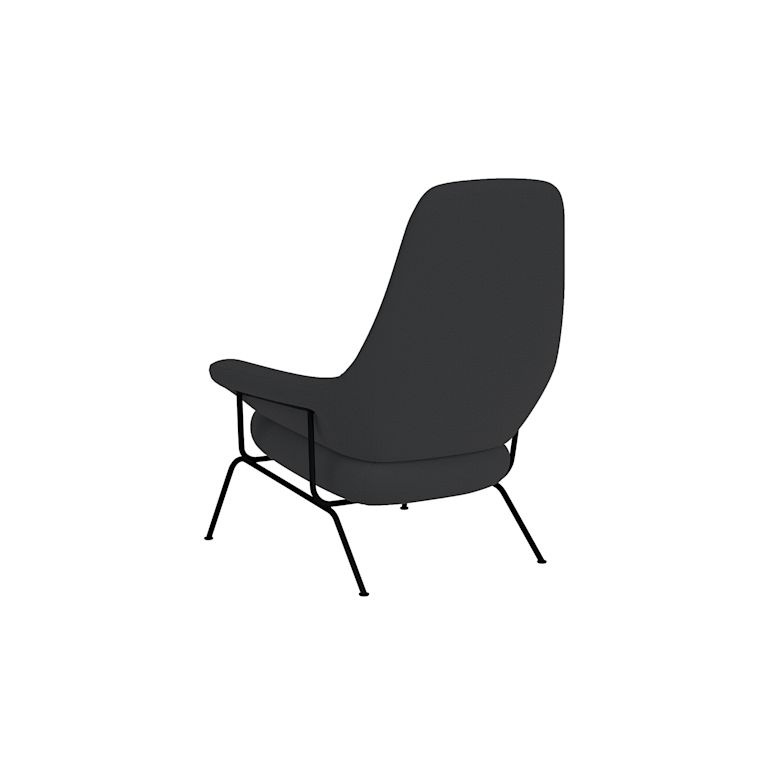 Hai Lounge Chair, Cura 60019/Black, Art. no. 31955 (image 4)