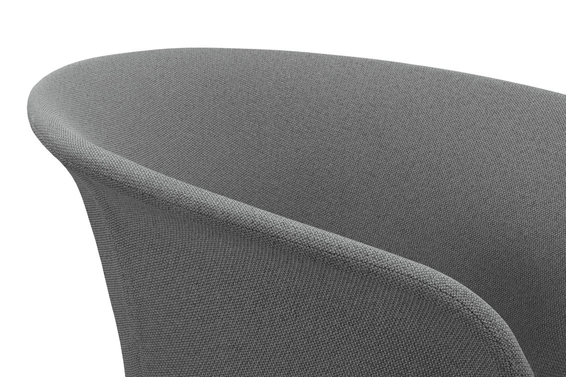 Kendo Swivel Chair 5-star Castors, Grey / Black, Art. no. 30969 (image 5)