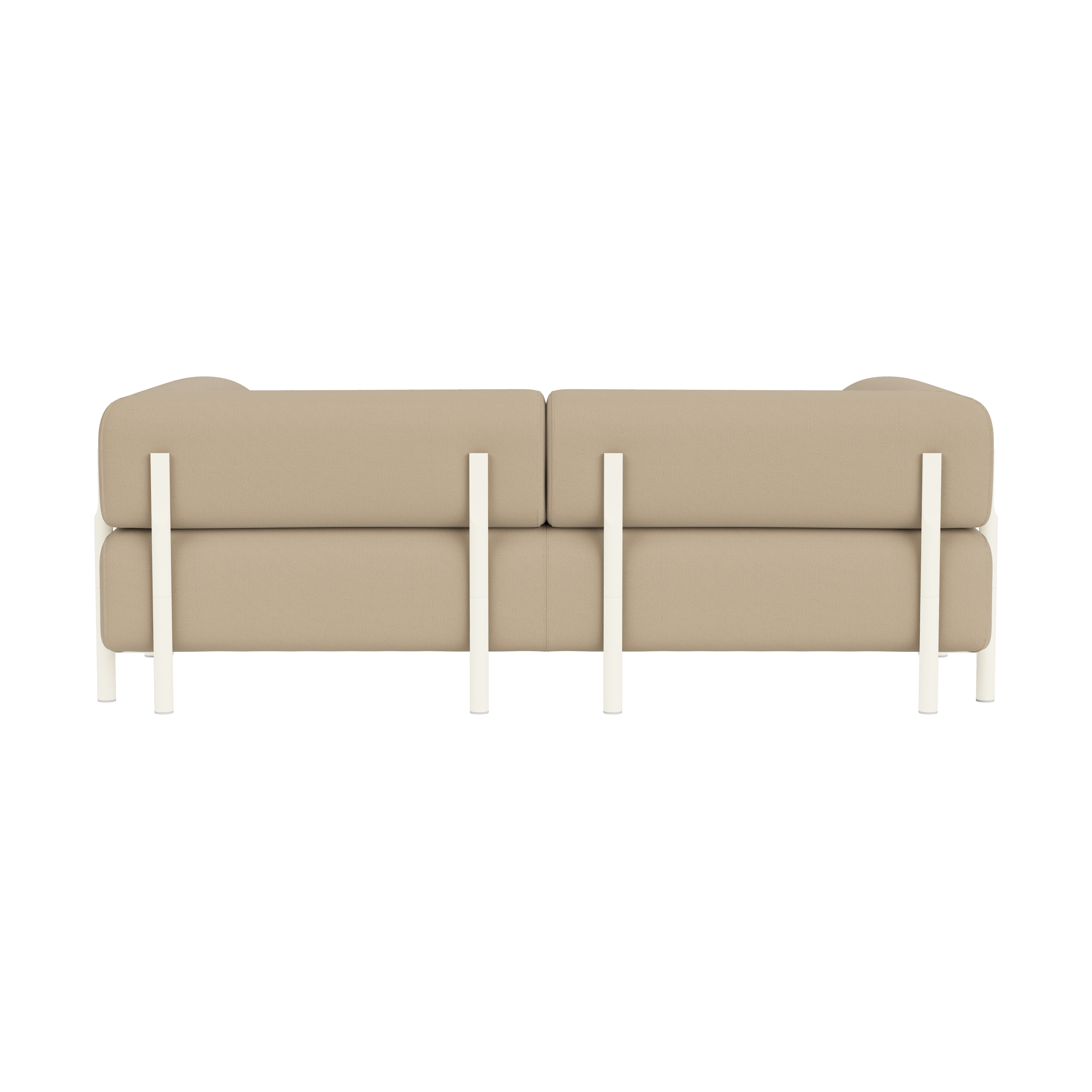 Palo 2-seater Sofa with Armrests, Autumn 221/White , Art. no. 90455 (image 5)