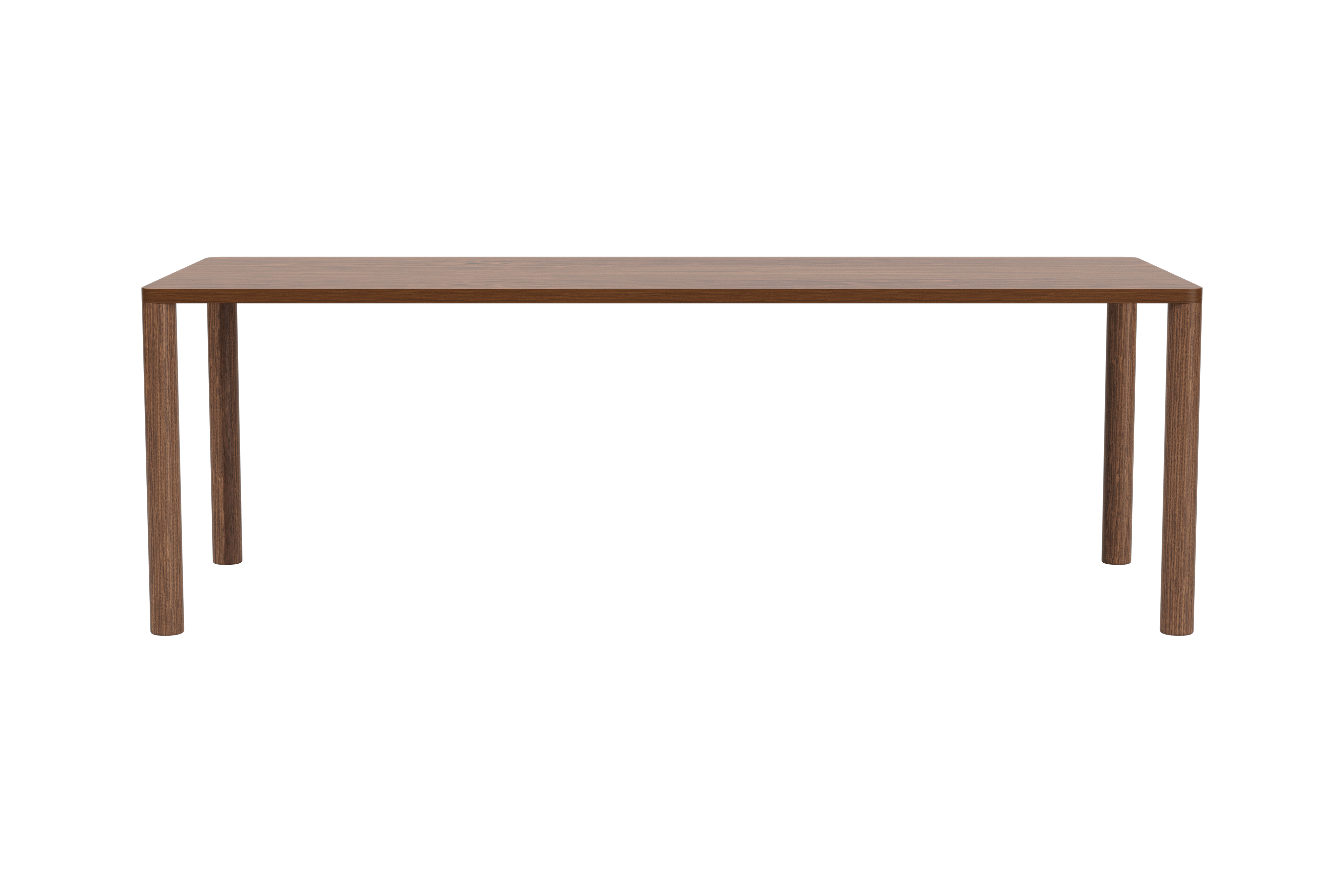 Log Table 220 cm / 86.6 in, Walnut, Art. no. 31651 (image 2)