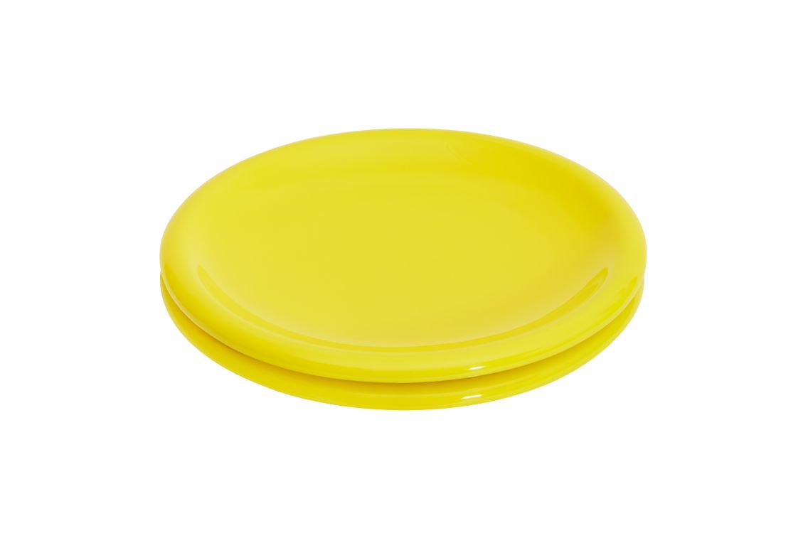 Bronto Plate (Set of 2), Yellow, Art. no. 30673 (image 2)