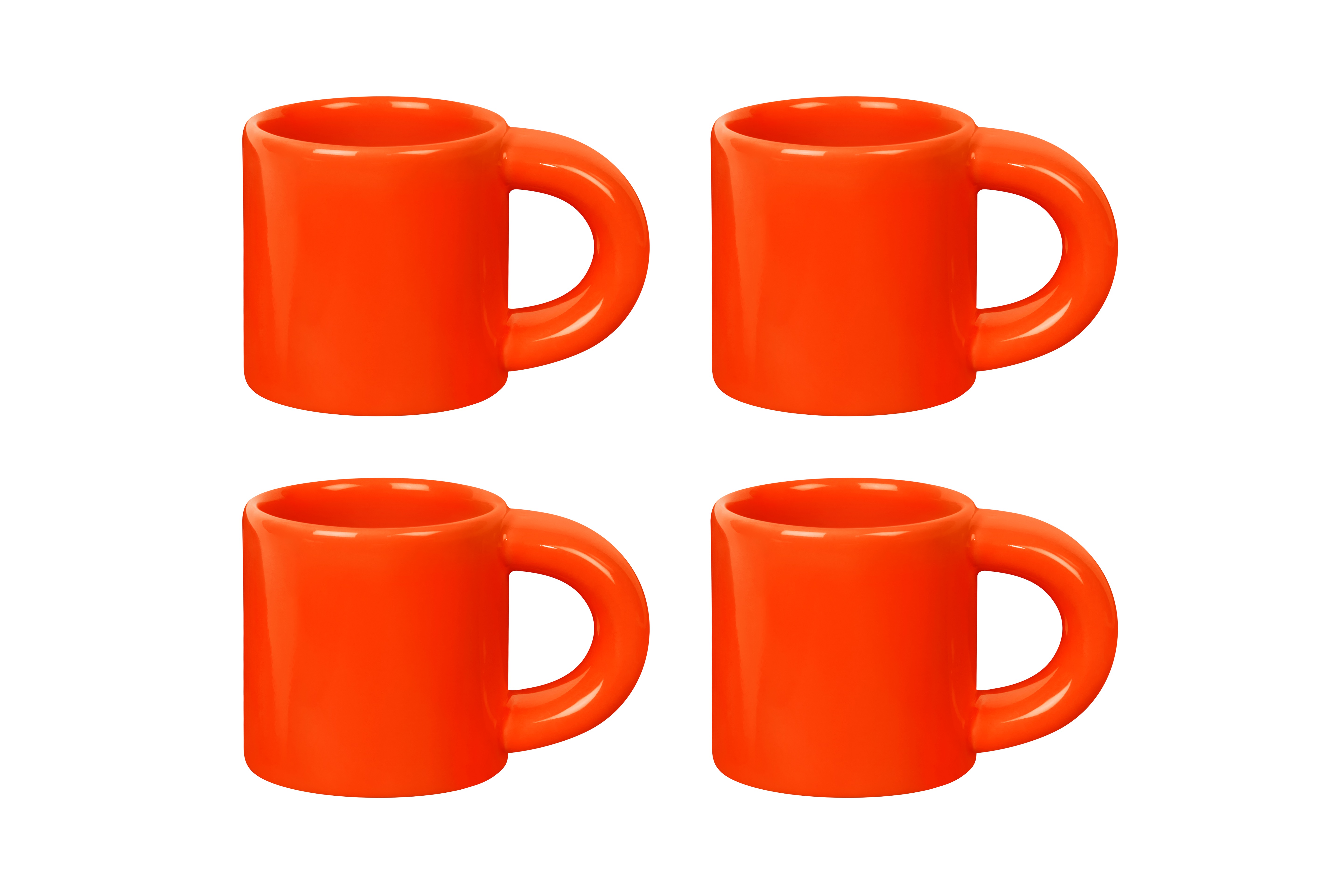 Bronto Espresso Cup (Set of 4), Orange, Art. no. 30675 (image 4)