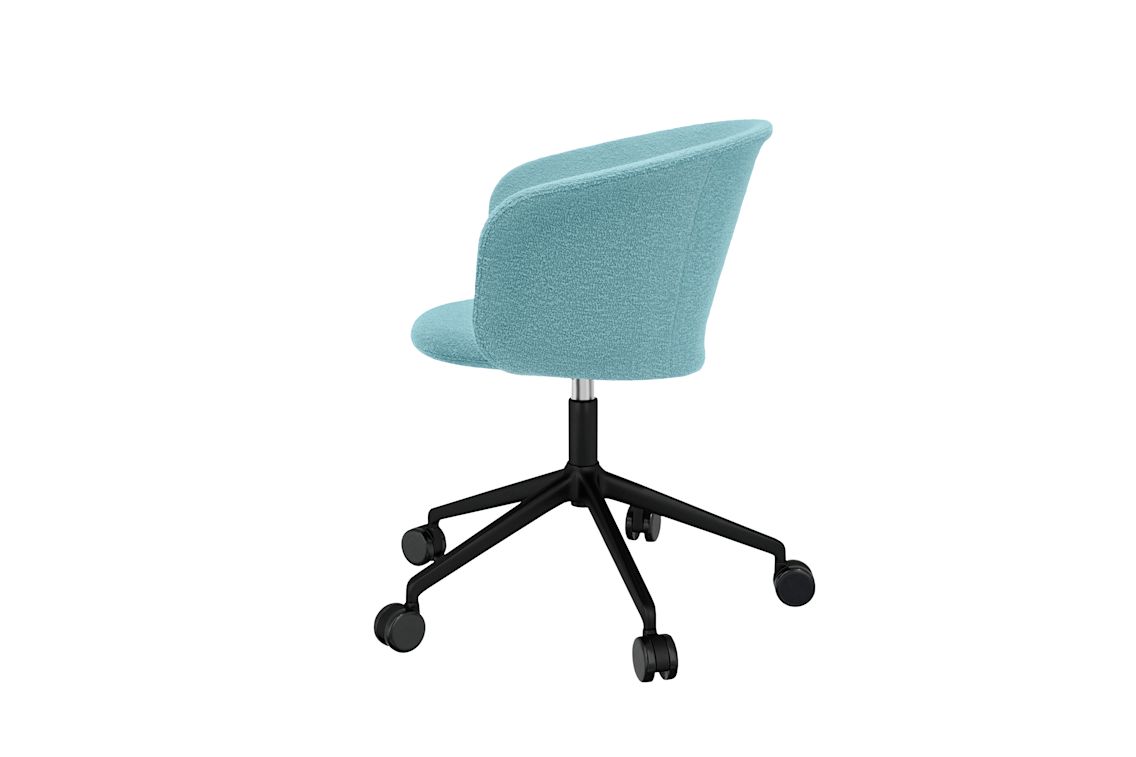 Kendo Swivel Chair 5-star Castors, Icicle / Black, Art. no. 30973 (image 2)