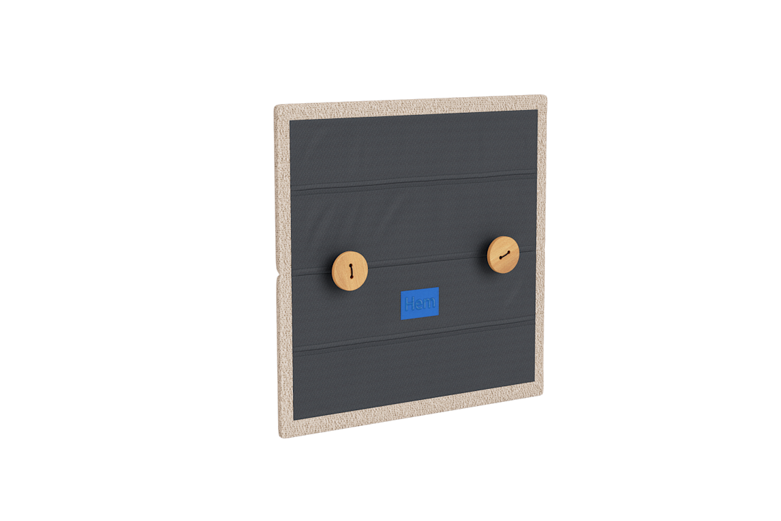 Bullnose Lounge Chair, Natural / Swan Seat Pad, Art. no. 31673 (image 9)