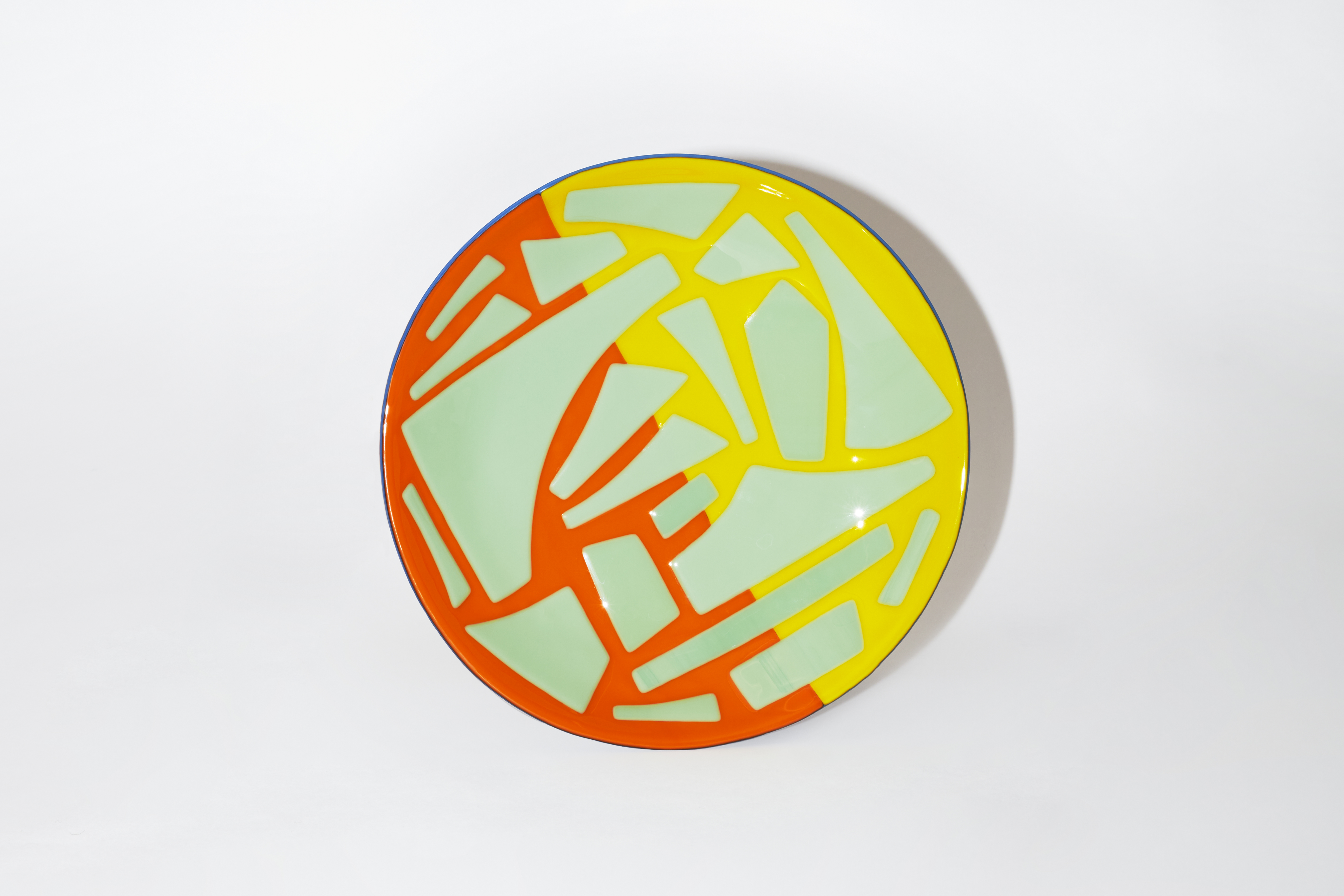 Offcut Plate, Yellow / Orange / Green, Art. no. 70024 (image 2)