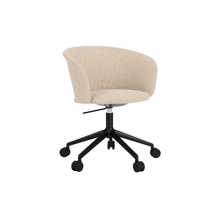 Kendo Swivel Chair 5-star Castors, Storr 1501/Black, Art. no. 32020 (image 1)