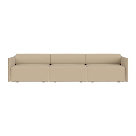 Palo Block 3-seater Sofa Low Back, Autumn 221