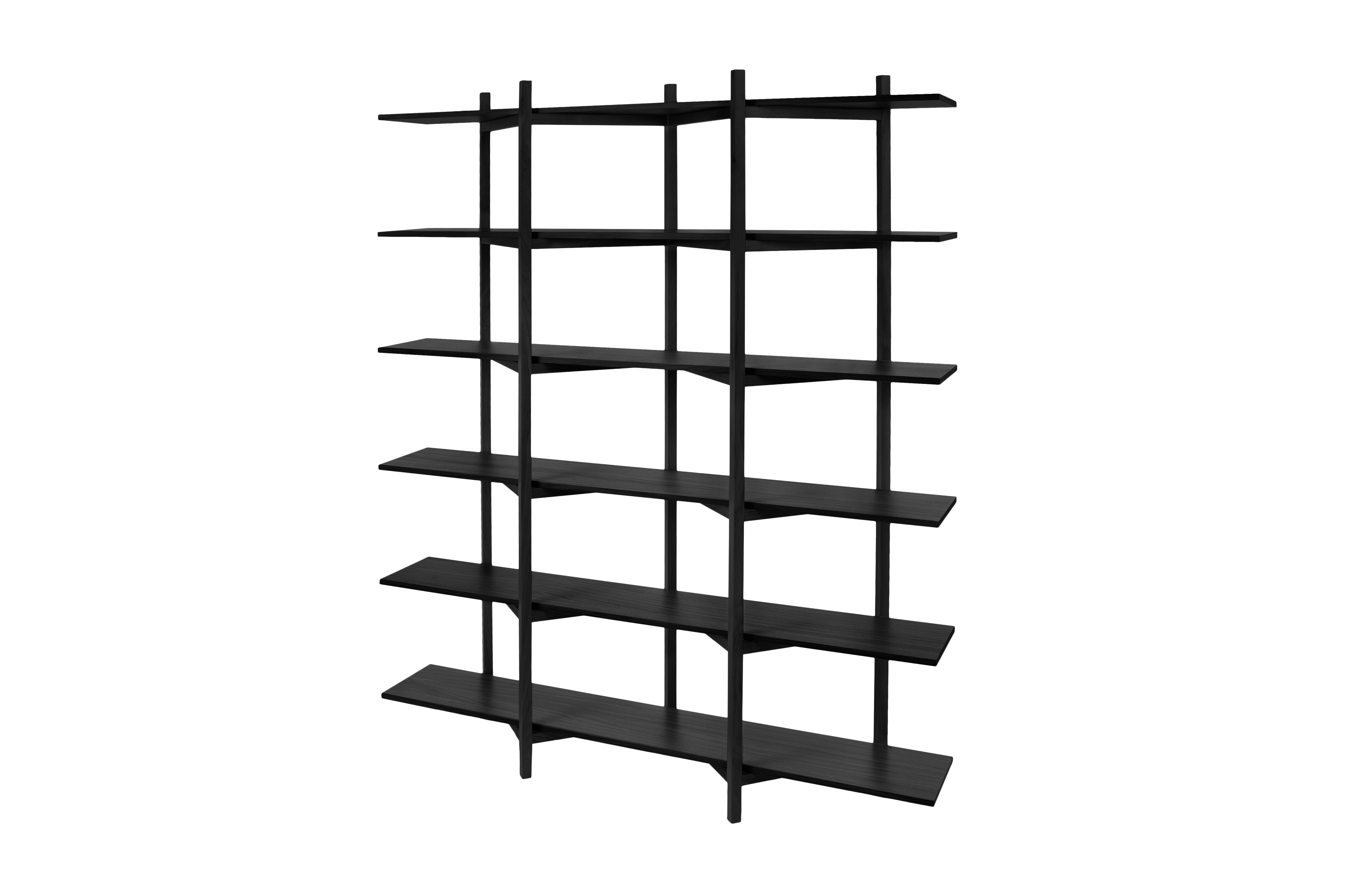 Zig Zag Shelf High, Black, Art. no. 30983 (image 2)