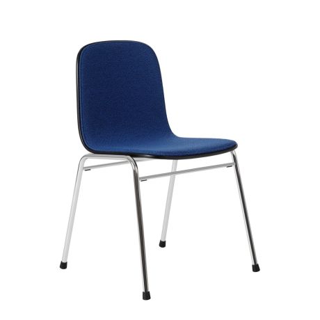 Touchwood Chair, Cobalt / Chrome