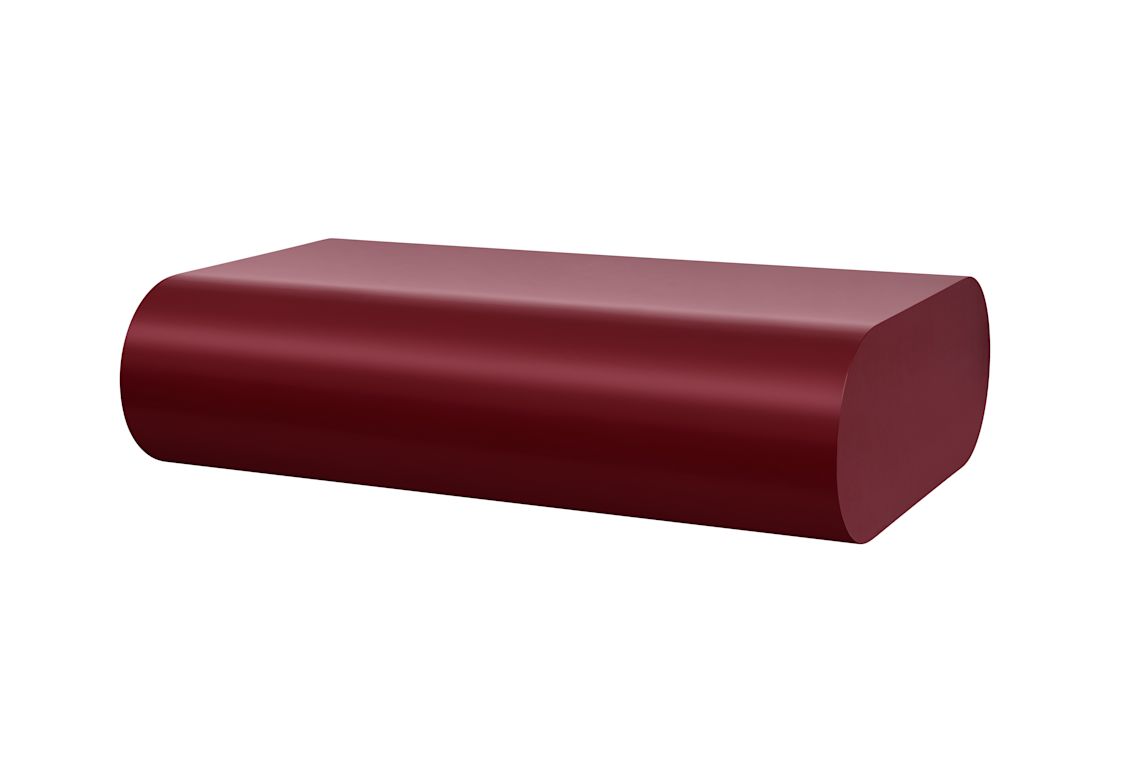 Stump Coffee Table Large, Wine Red, Art. no. 31044 (image 1)