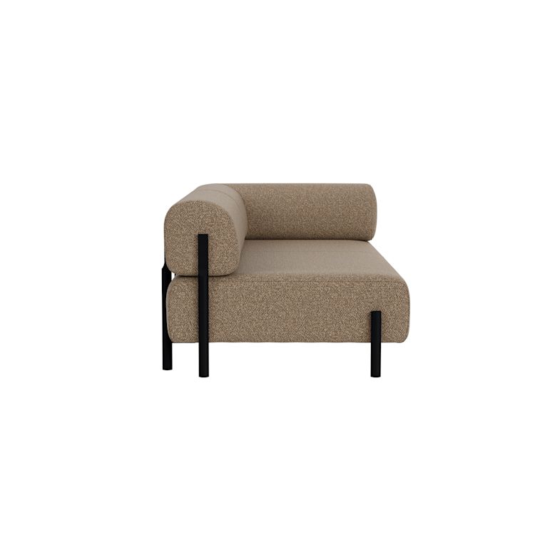 Palo 2-seater Sofa Chaise Right, Storr 3405/Black, Art. no. 90806 (image 3)