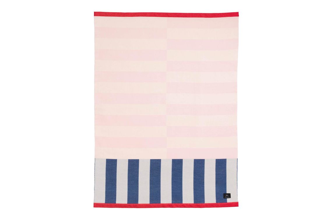 Stripe Throw, Pink / Blue, Art. no. 13717 (image 2)
