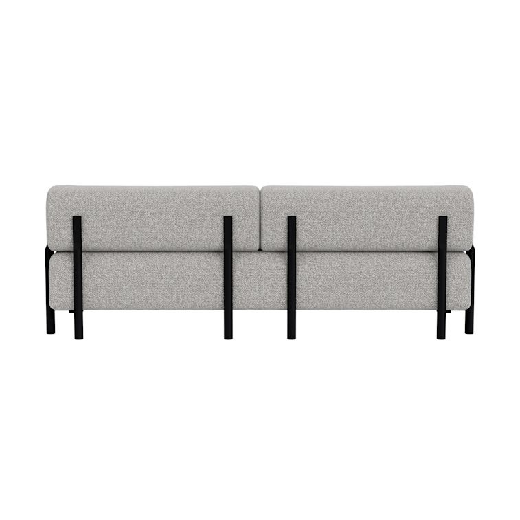 Palo 2-seater Sofa, Storr 612/Black, Art. no. 90723 (image 5)