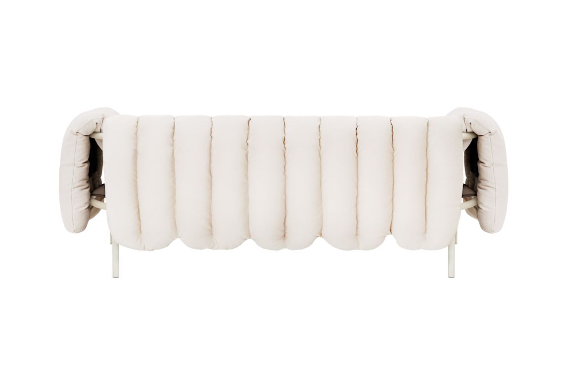 Puffy 2.5-seater Sofa, Natural / Cream, Art. no. 20722 (image 4)