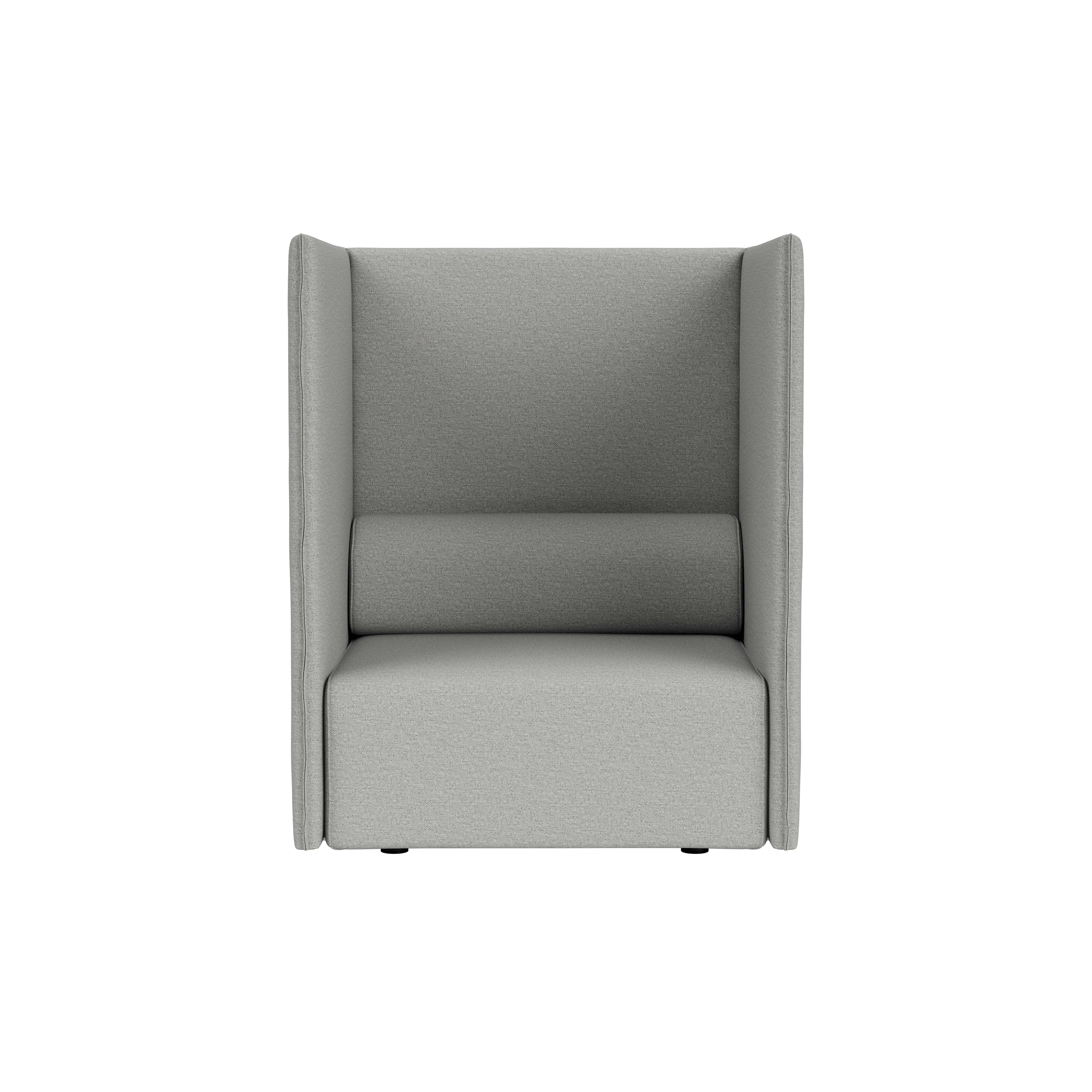 Palo Block Single-seater High Back, Amdal 130, Art. no. 95162 (image 2)