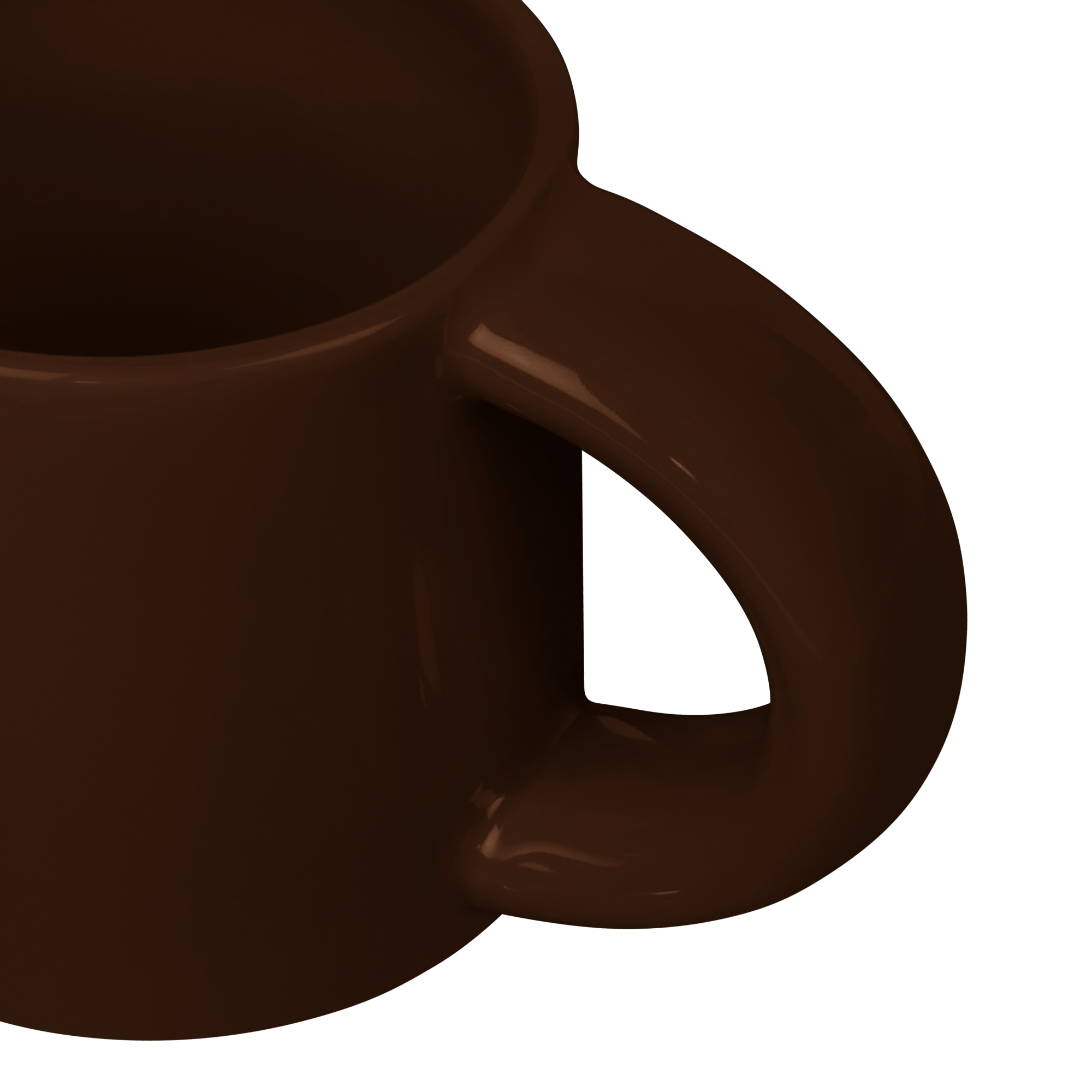 Bronto Mug (Set of 2), Brown