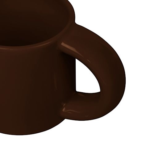 Bronto Mug (Set of 2), Brown
