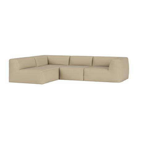Great 3-seater Sofa Narrow Corner Left, Autumn 0221
