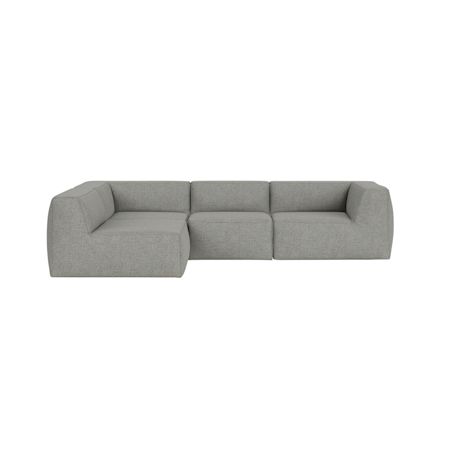 Great 3-seater Sofa Narrow Corner Left, Safire 0012