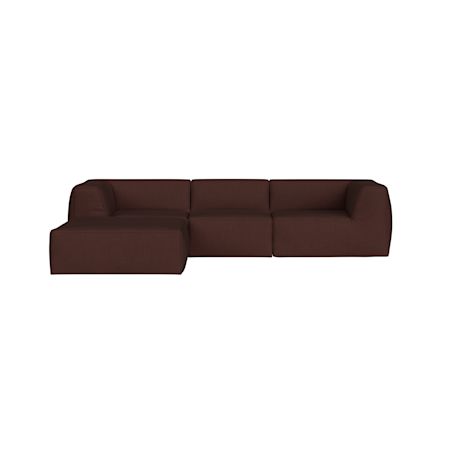 Great 3-seater Sofa Narrow Chaise Left, Cifrado 0381