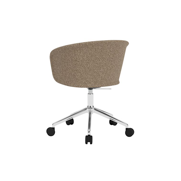 Kendo Swivel Chair 5-star Castors, Storr 3405/Polished (UK), Art. no. 31803 (image 5)