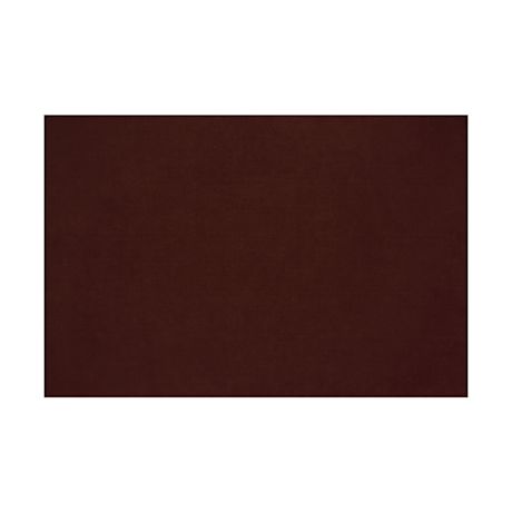 Solid Rug Large, Rust Red