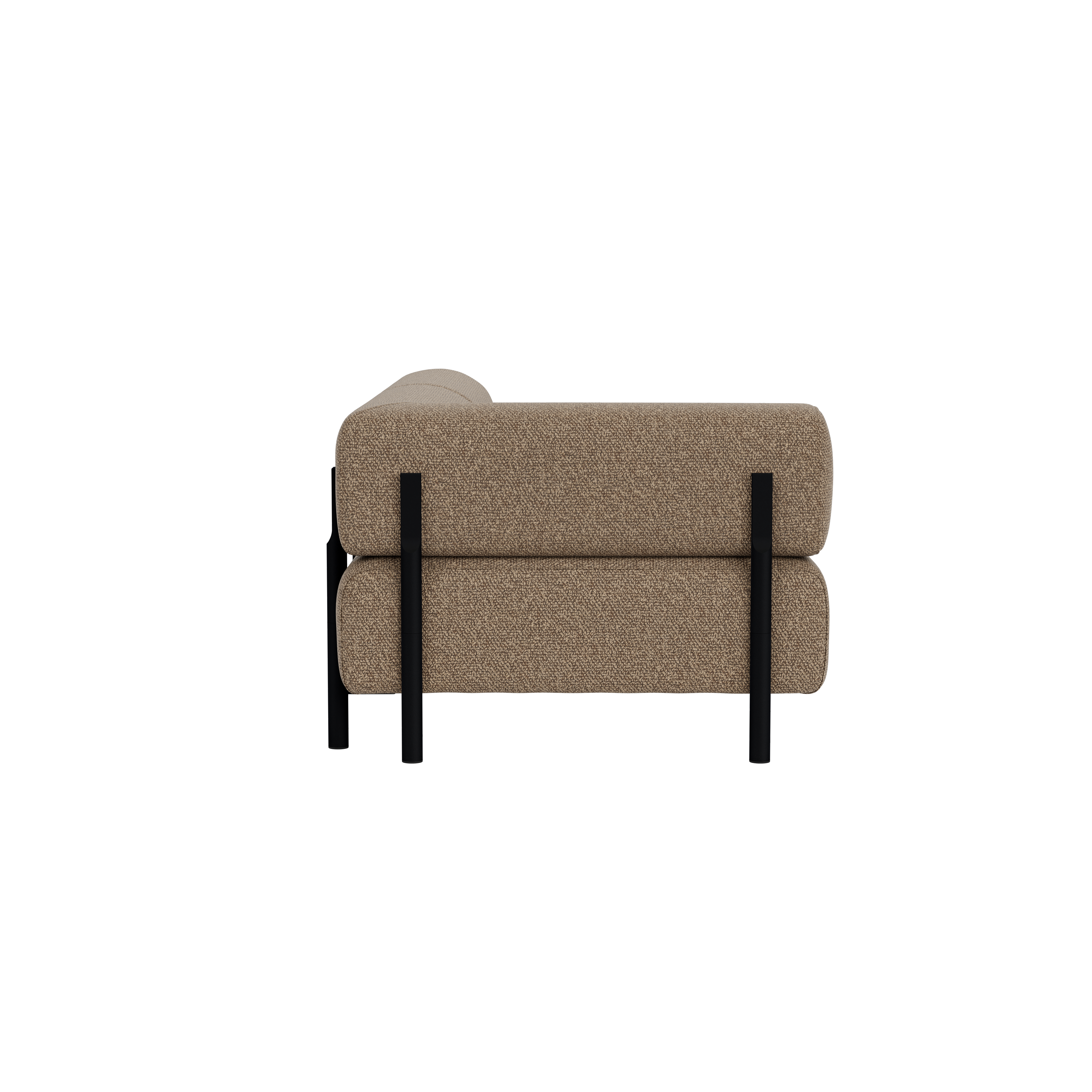 Palo 2-seater Sofa Chaise Left, Storr 3405/Black, Art. no. 90778 (image 4)