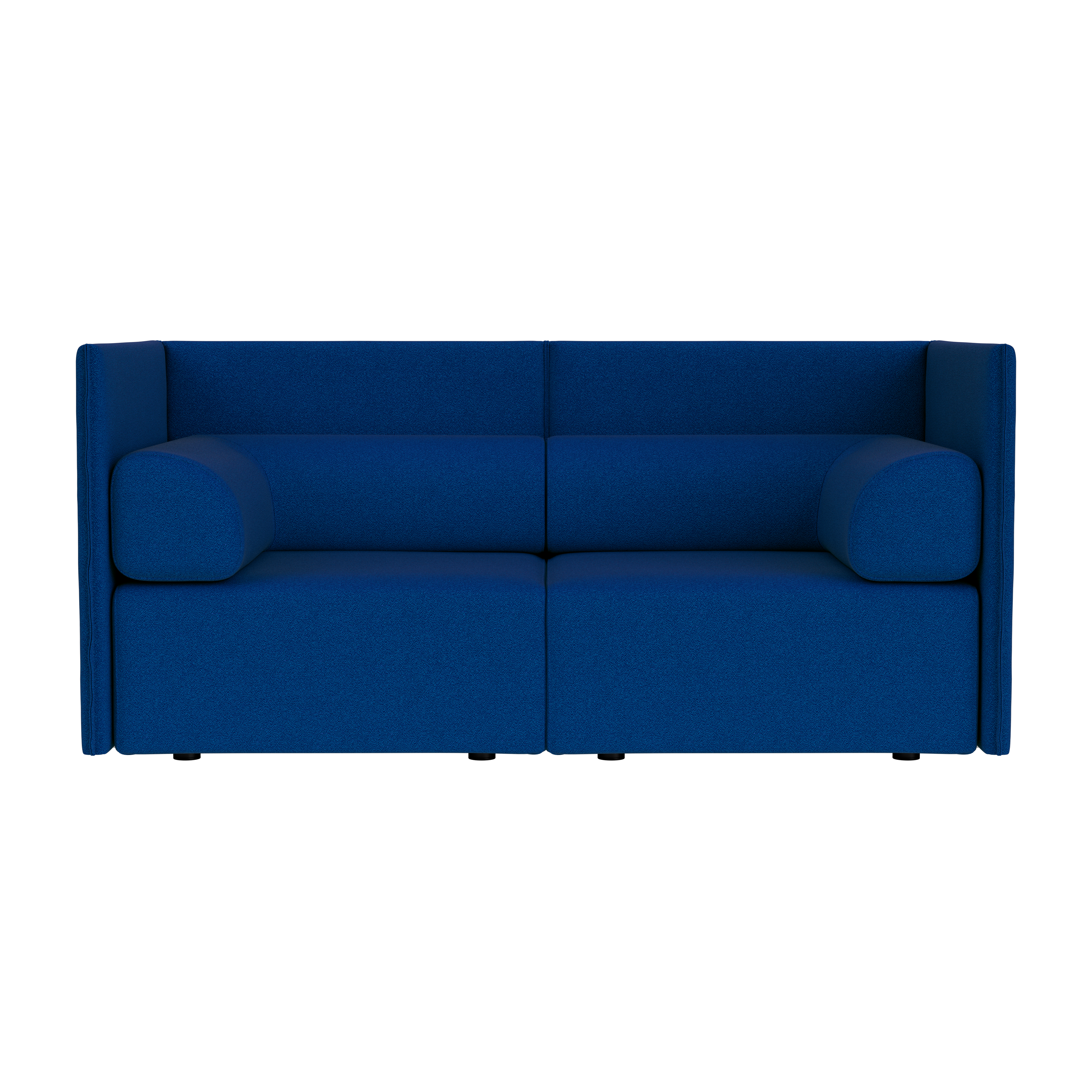 Palo Block 2-seater Sofa Medium Back with Armrests, Sera Cobalt, Art. no. 94637 (image 2)