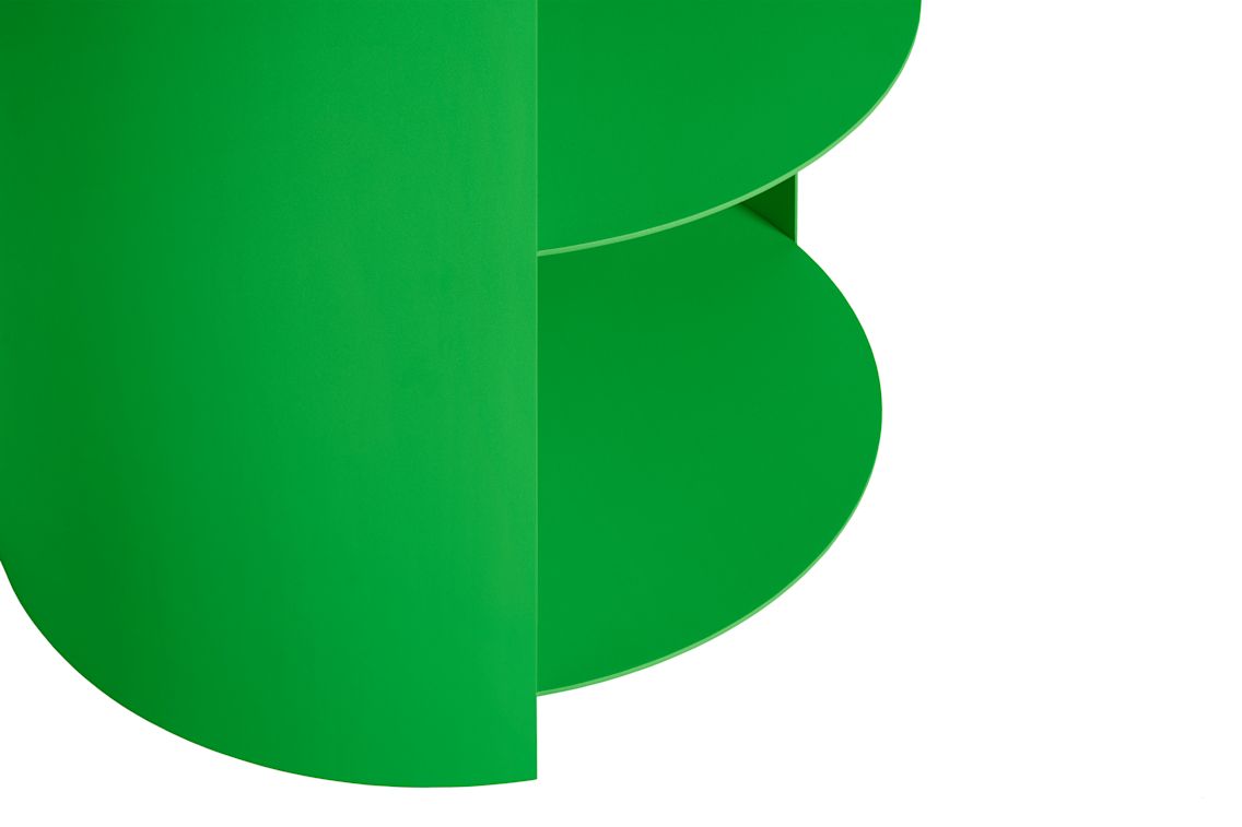 Hide Side Table, Pure Green Textured, Art. no. 30756 (image 3)
