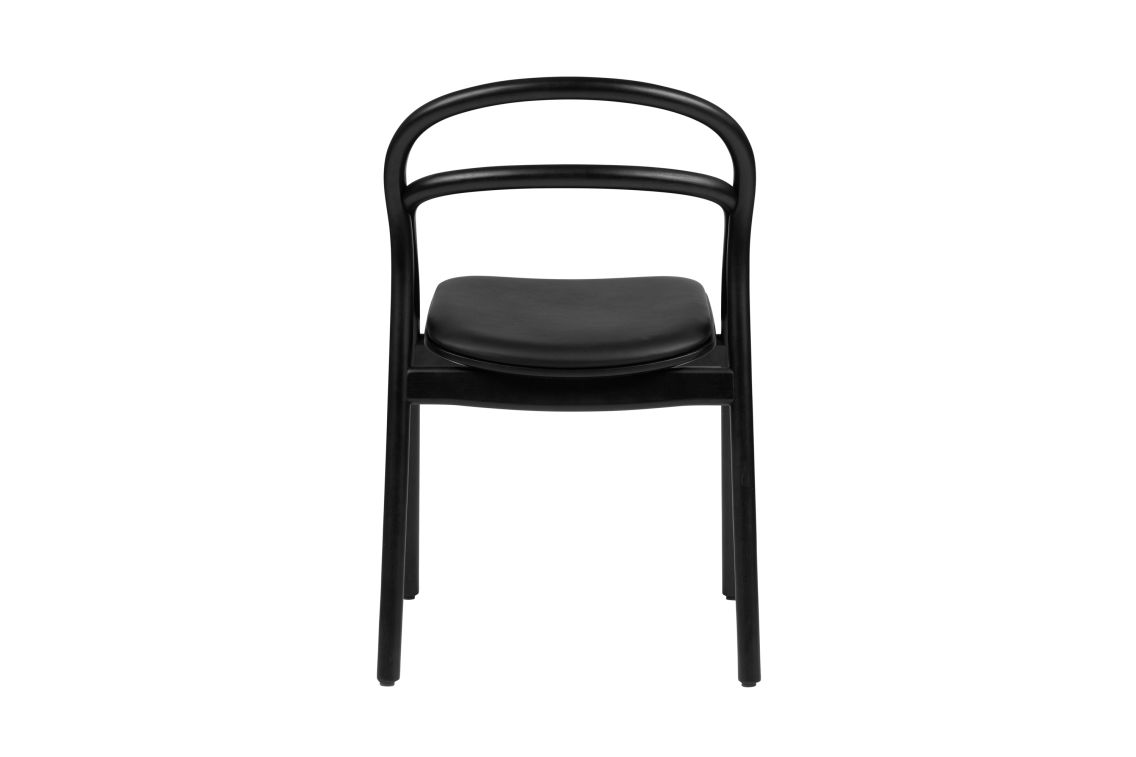 Udon Chair, Black / Black Leather, Art. no. 30176 (image 4)