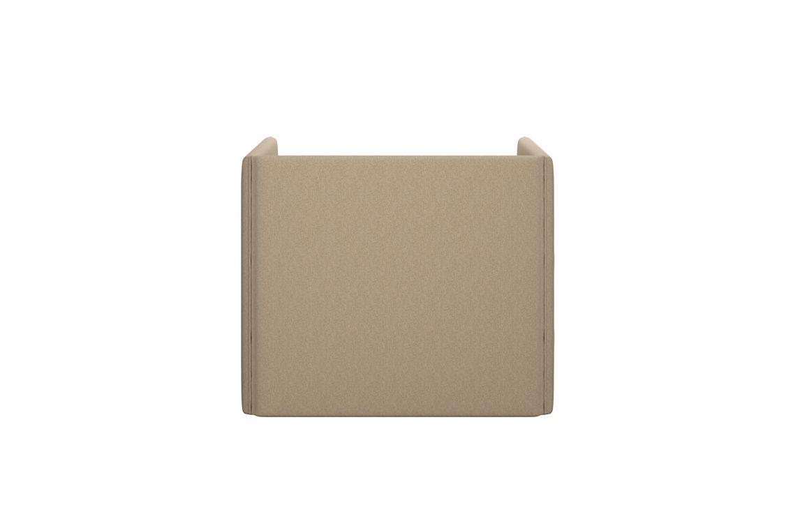Palo Block Single-seater Medium Back, Beige, Art. no. 31418 (image 2)