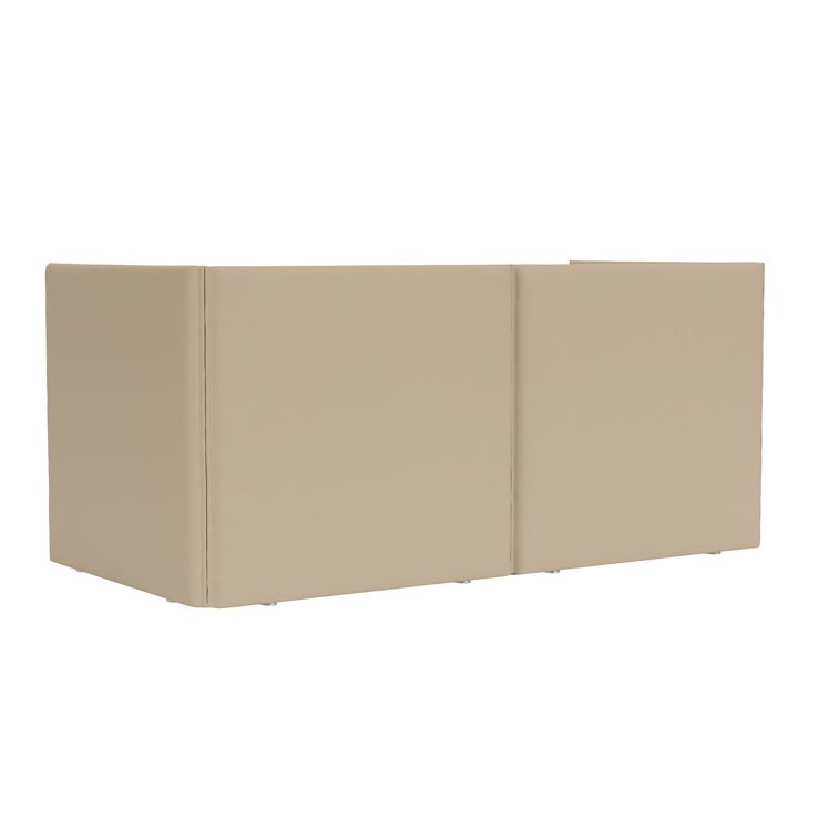 Palo Block 2-seater Sofa Medium Back with Armrests, Autumn 221, Art. no. 94643 (image 4)