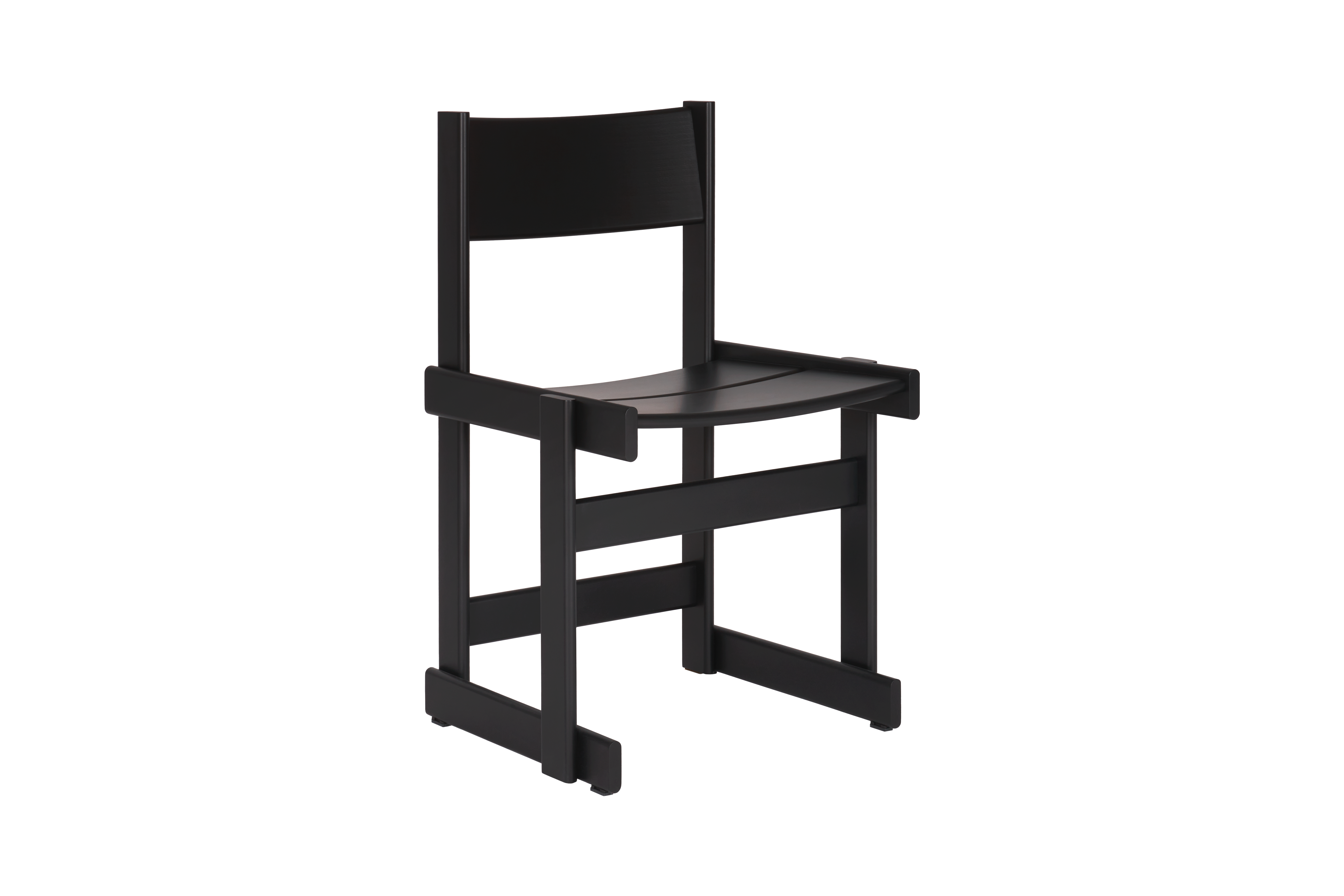 Bullnose Chair, Black, Art. no. 31303 (image 1)