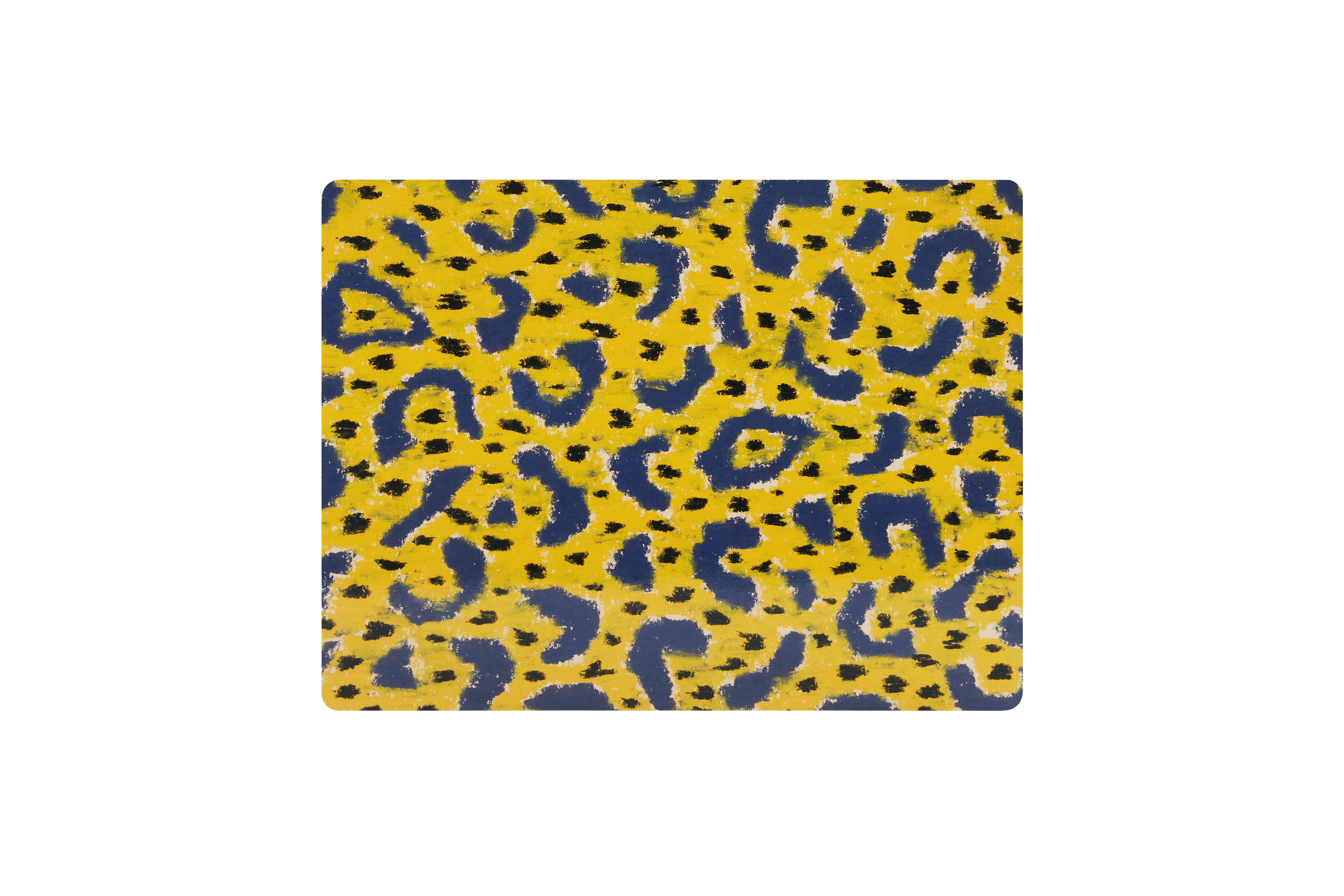 Monster Placemat (Set of 2), Ochre Yellow / Grey / Black, Art. no. 31533 (image 1)