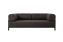 Palo 2-seater Sofa with Armrests, Brown-Black, Art. no. 20011 (image 1)