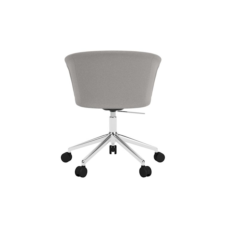 Kendo Swivel Chair 5-star Castors, Cura 60112/Polished, Art. no. 31974 (image 5)