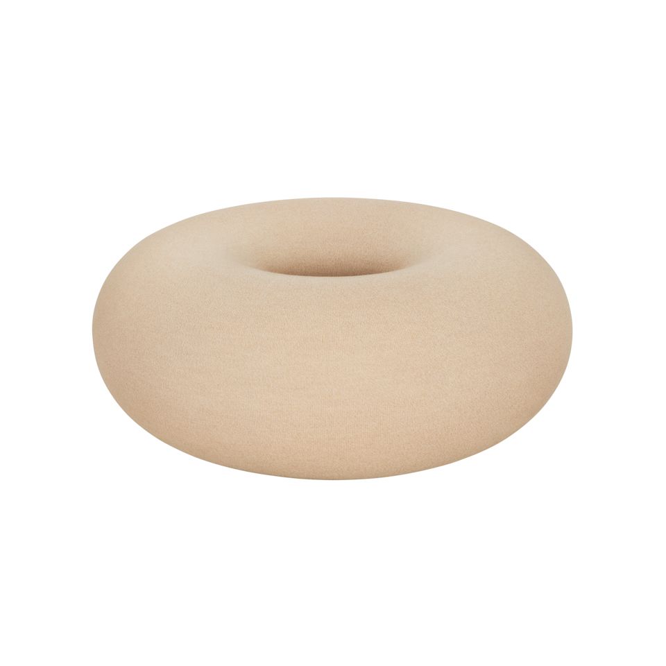 Boa Pouf, Oatmeal — Hem