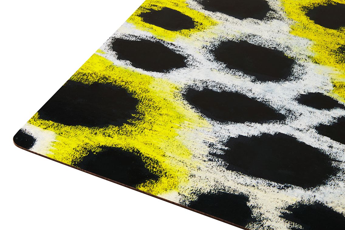 Monster Placemat (Set of 2), White / Yellow / Black, Art. no. 31535 (image 2)