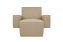 Hunk Lounge Chair With Armrests, Beige, Art. no. 30982 (image 2)