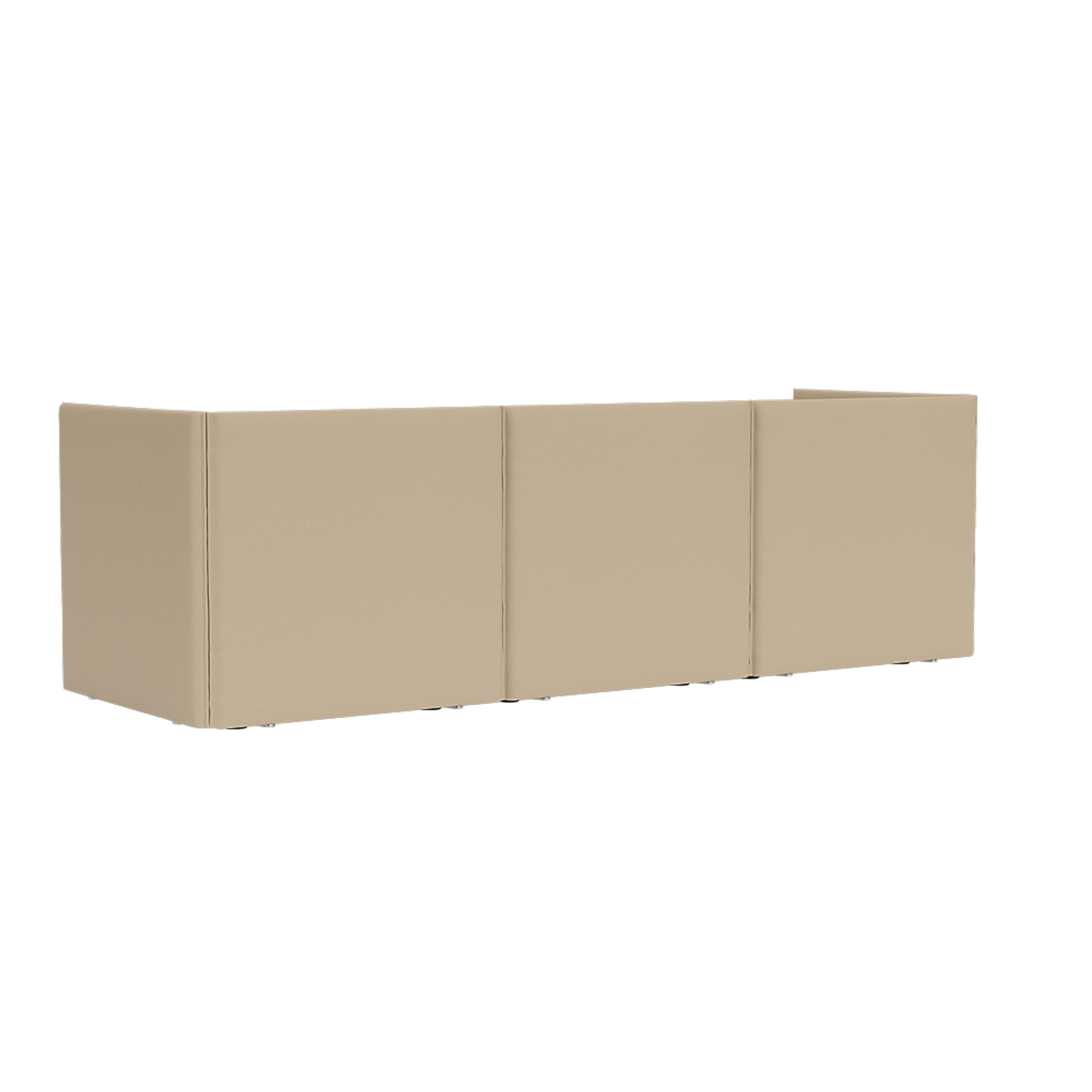 Palo Block 3-seater Sofa Medium Back with Armrests, Autumn 221 (UK), Art. no. 95046 (image 4)