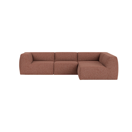 Great 3-seater Sofa Narrow Corner Right, Safire 0013